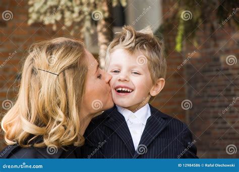 Mother Son Kiss Stock Footage & Videos